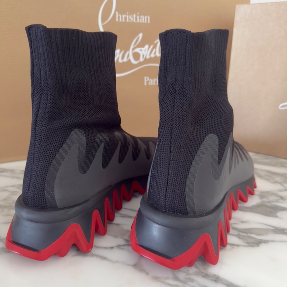 Christian Louboutin 3221229 Men's Sharky Sock Uomo maille, all sizes - Picture 5 of 11